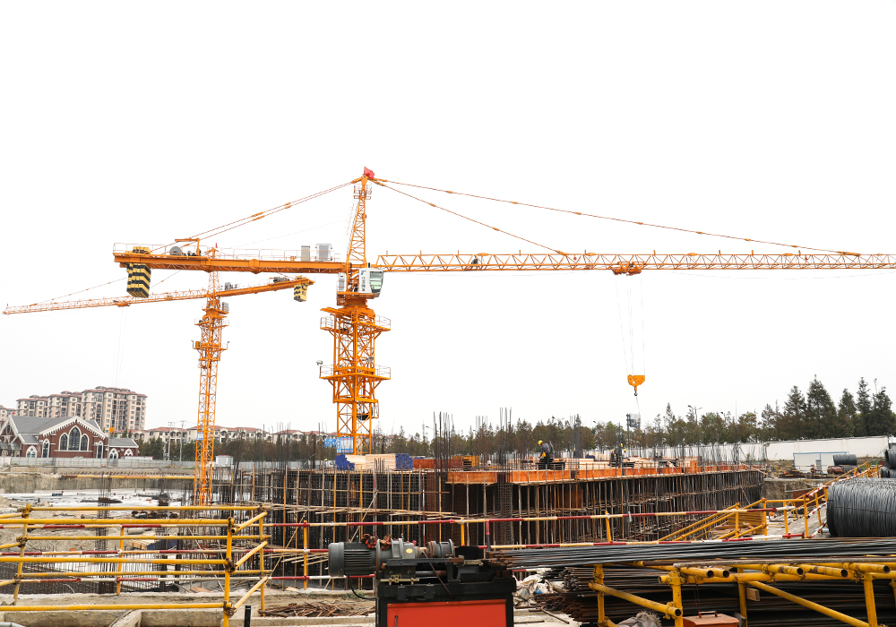 QTP63 (5610) 6TON TOPKIT TYPE TOWER CRANE JIB Lengde 56m